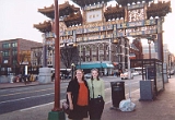 Elizabeth And Christina In Chinatown Dc